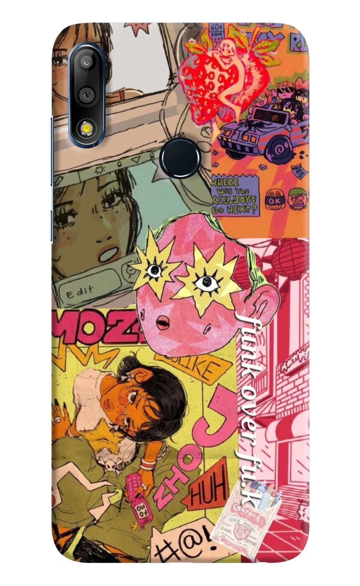 Funkover Asus Zenfone Max Pro M2 Back Cover