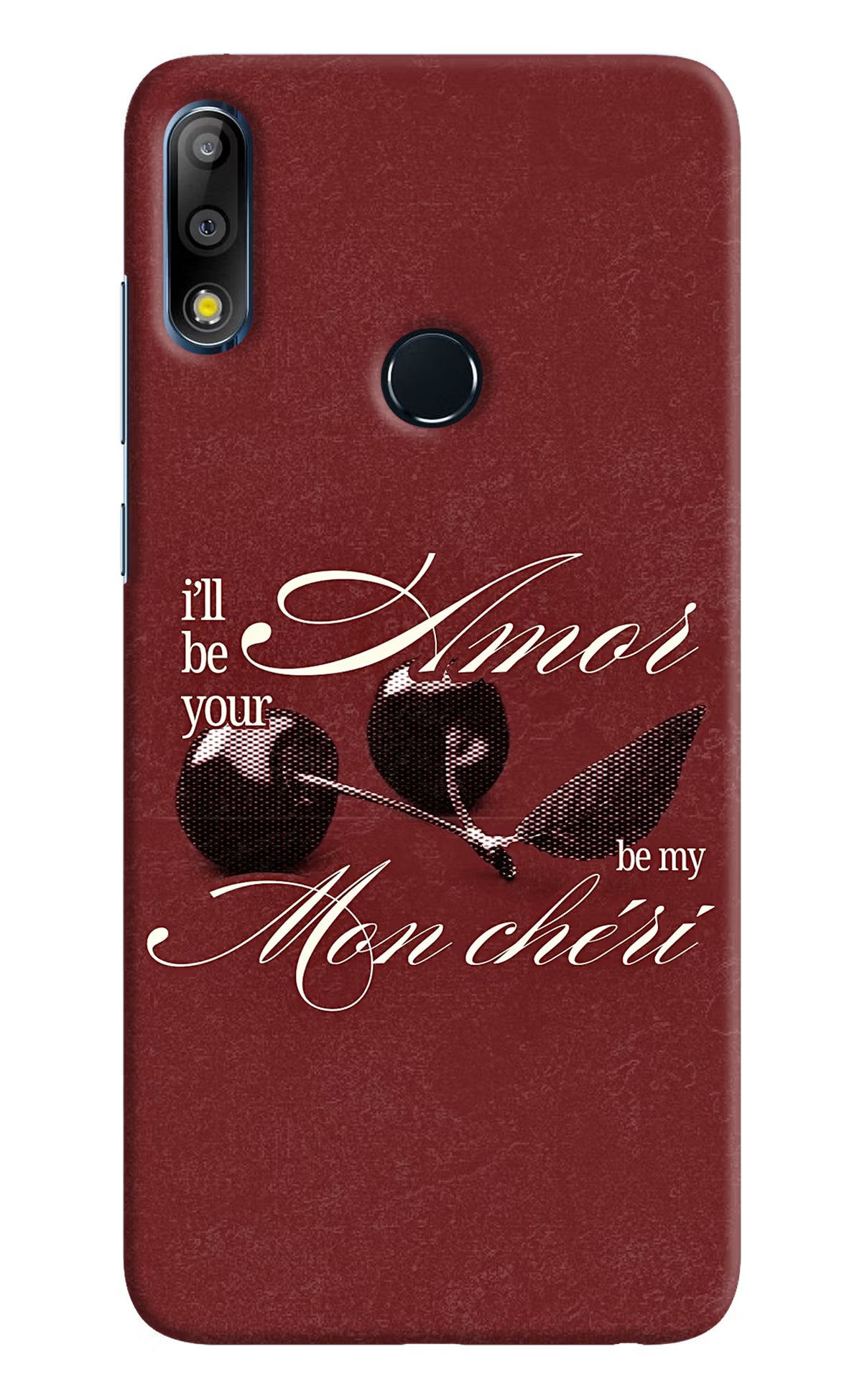 Velvet Cherry Asus Zenfone Max Pro M2 Back Cover
