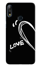 Love Line Asus Zenfone Max Pro M2 Hard Case Back Cover by Casekaro
