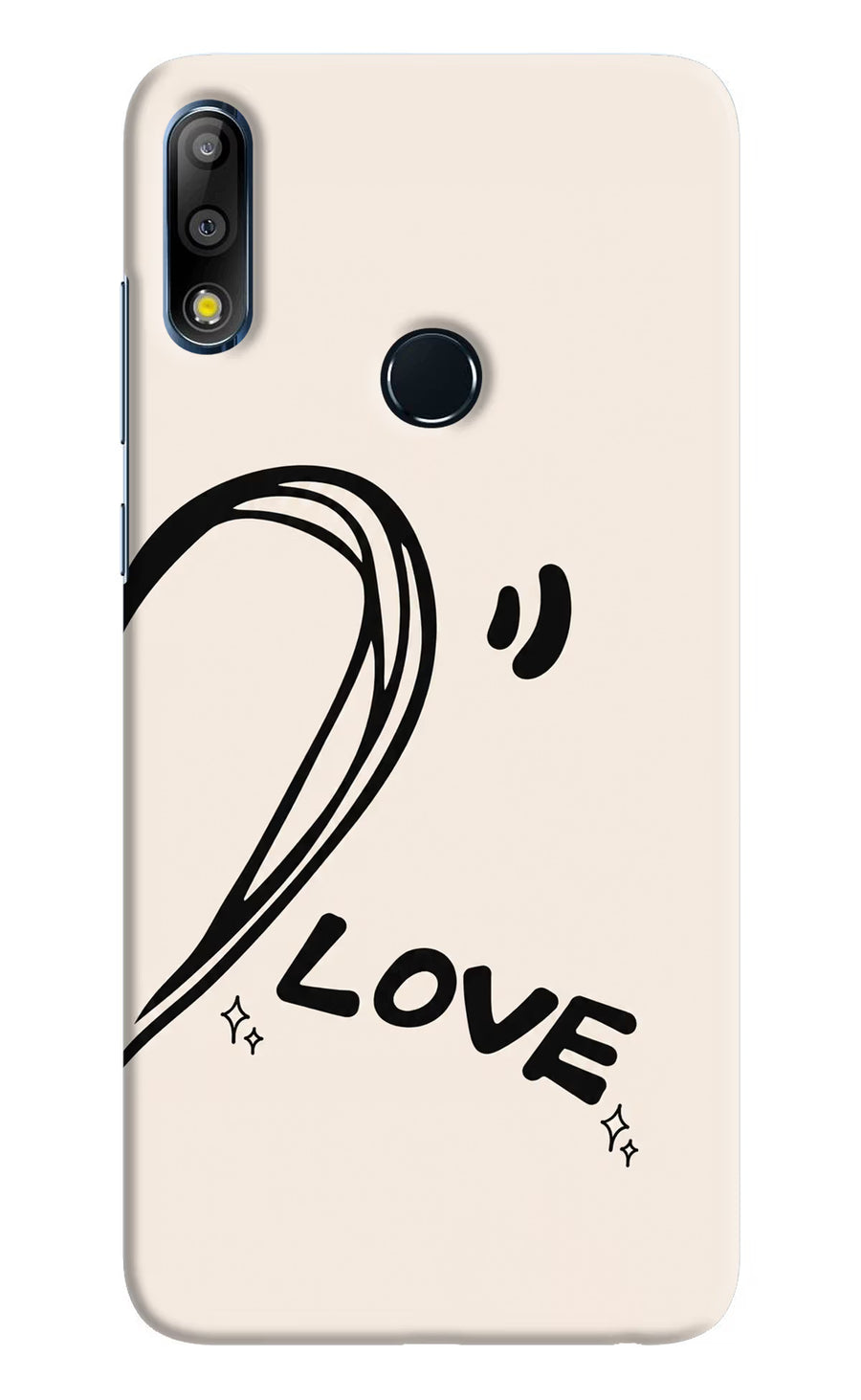 Soul Line Asus Zenfone Max Pro M2 Back Cover, Hard case