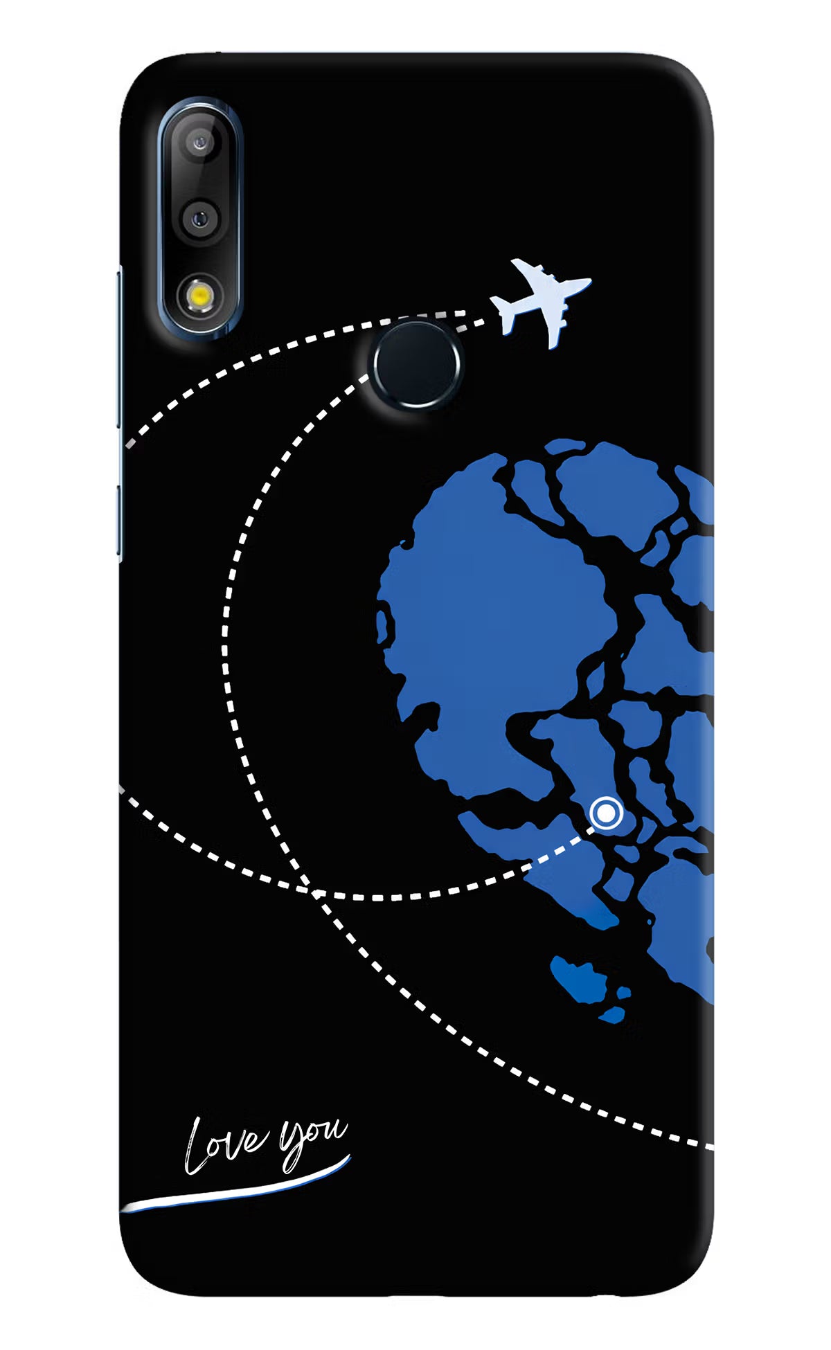 Love Orbit Asus Zenfone Max Pro M2 Back Cover