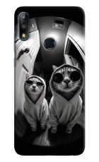 Hood Cats Asus Zenfone Max Pro M2 Hard Case Back Cover by Casekaro