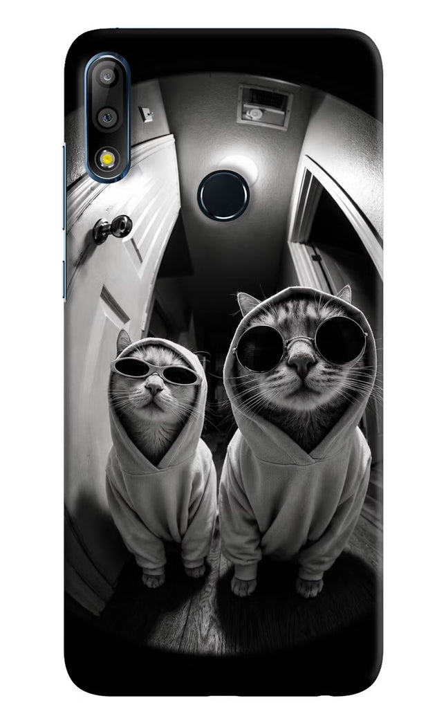 Hood Cats Asus Zenfone Max Pro M2 Hard Case Back Cover by Casekaro