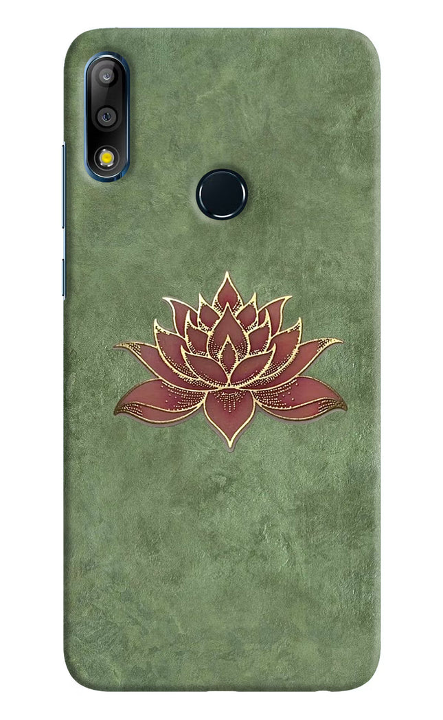 Lotus Grace Asus Zenfone Max Pro M2 Hard Case Back Cover by Casekaro