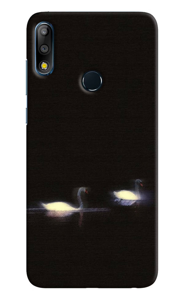Silent Swans Asus Zenfone Max Pro M2 Hard Case Back Cover by Casekaro
