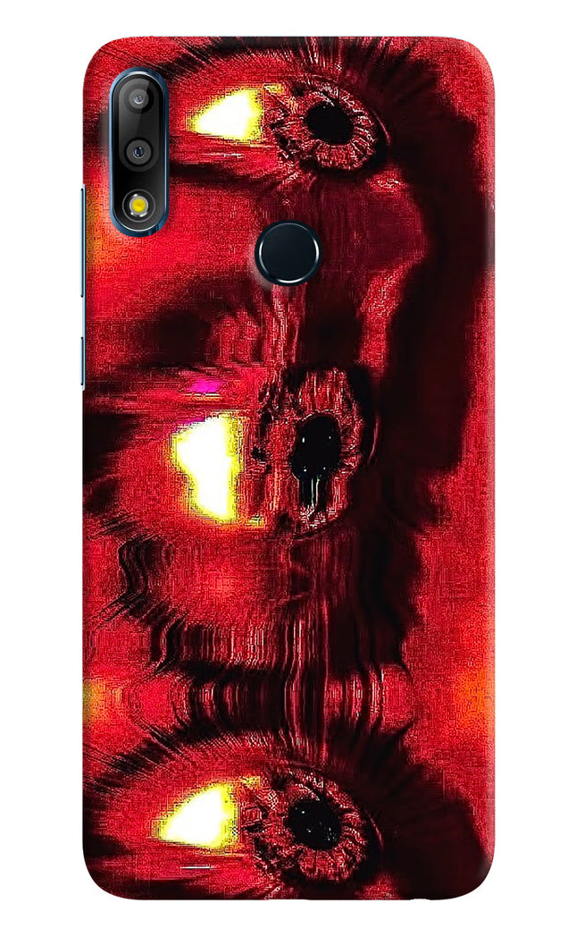Fire Eye Asus Zenfone Max Pro M2 Hard Case Back Cover by Casekaro