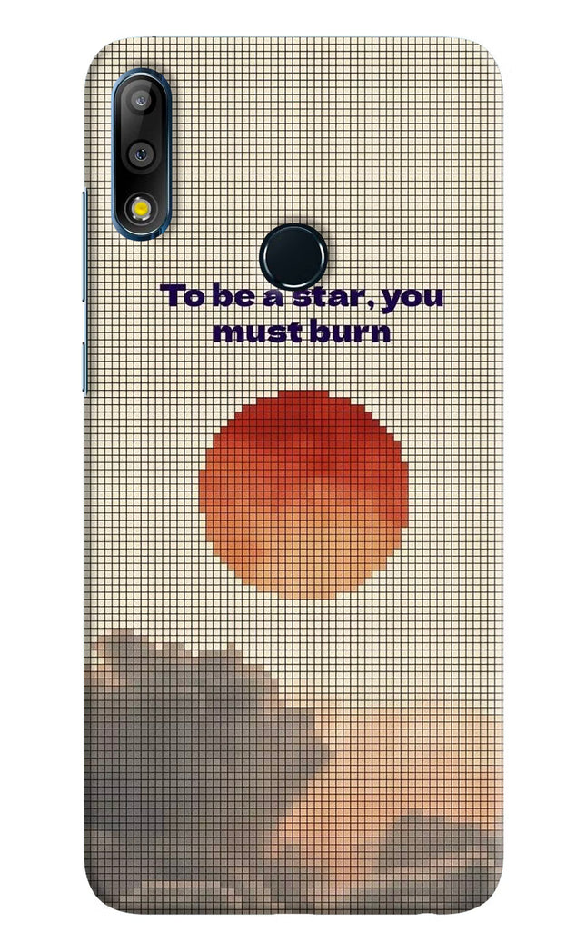 Pixel Sun Asus Zenfone Max Pro M2 Hard Case Back Cover by Casekaro