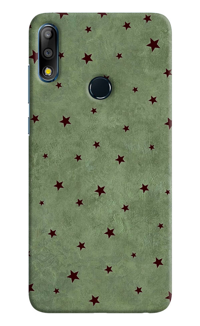 Green Stars Asus Zenfone Max Pro M2 Hard Case Back Cover by Casekaro