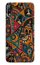 Folk Print Asus Zenfone Max Pro M2 Back Cover