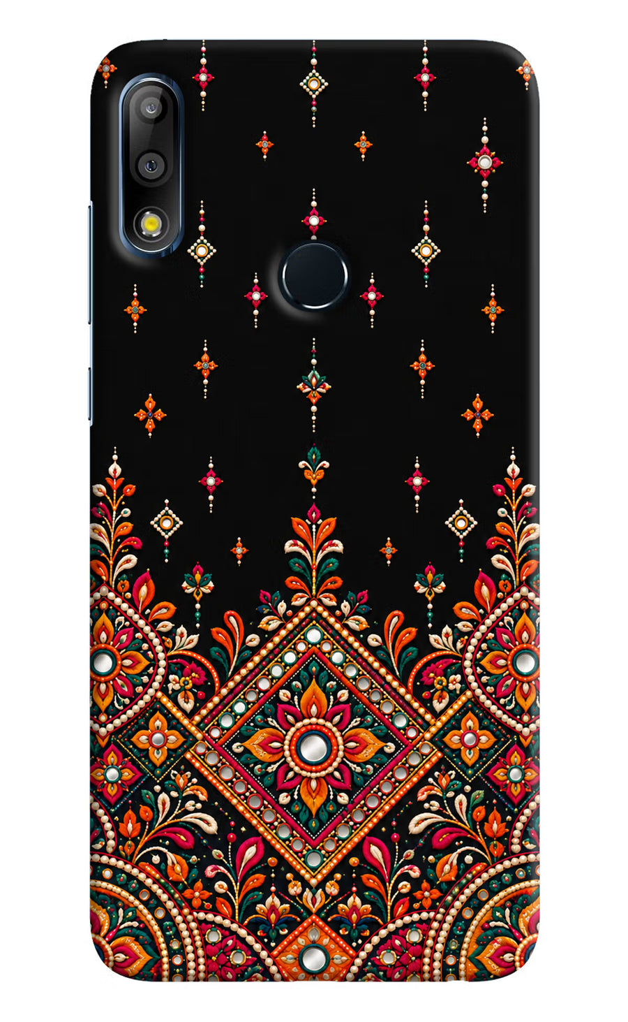 Noir Mehfil Asus Zenfone Max Pro M2 Back Cover, Hard case