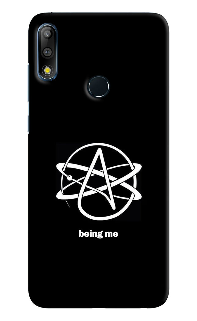 Atheist Symbol Asus Zenfone Max Pro M2 Hard Case Back Cover by Casekaro