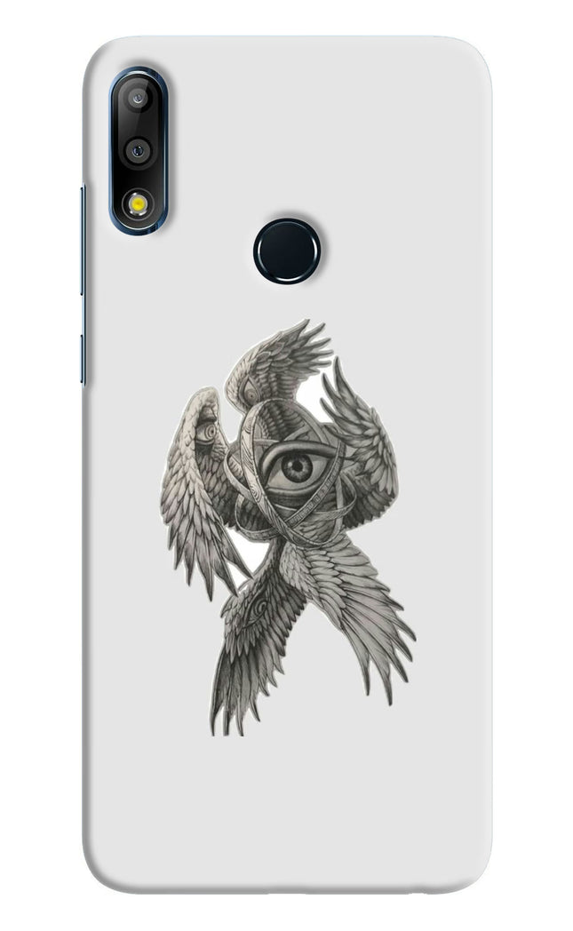 Accurate Angel Asus Zenfone Max Pro M2 Hard Case Back Cover by Casekaro