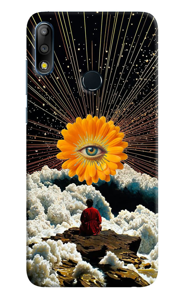 Cosmic Flower Asus Zenfone Max Pro M2 Hard Case Back Cover by Casekaro