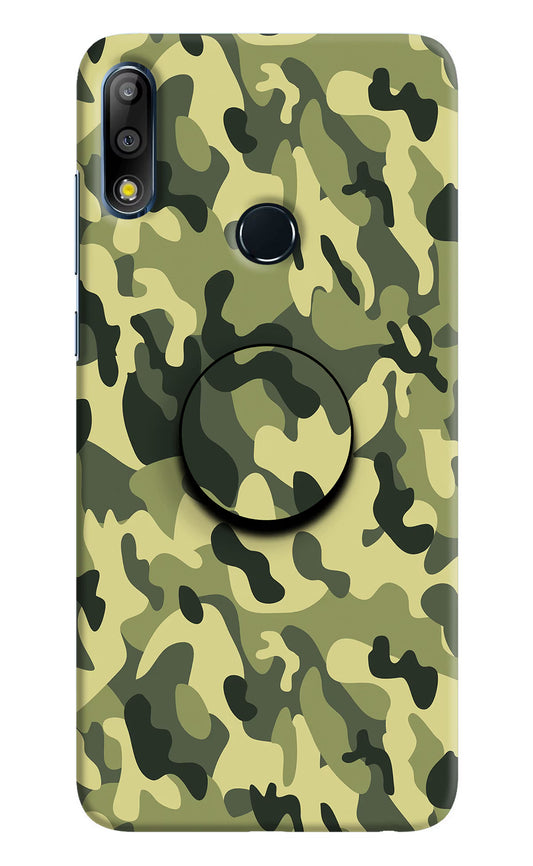 Camouflage Asus Zenfone Max Pro M2 Pop Case by Casekaro
