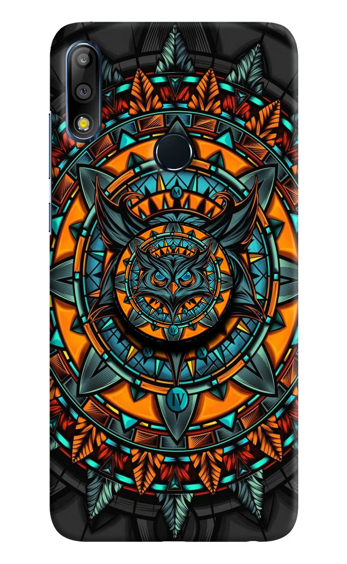 Angry Owl Asus Zenfone Max Pro M2 Pop Case by Casekaro