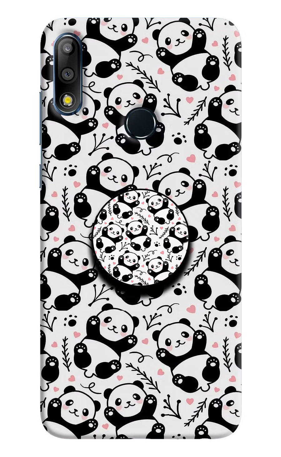 Cute Panda Asus Zenfone Max Pro M2 Pop Case, Hard case
