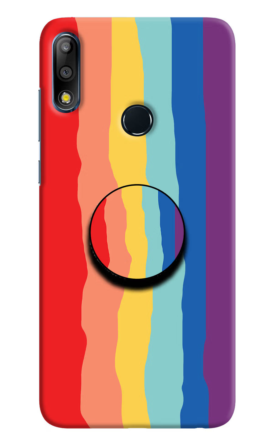 Rainbow Asus Zenfone Max Pro M2 Pop Case, Hard case