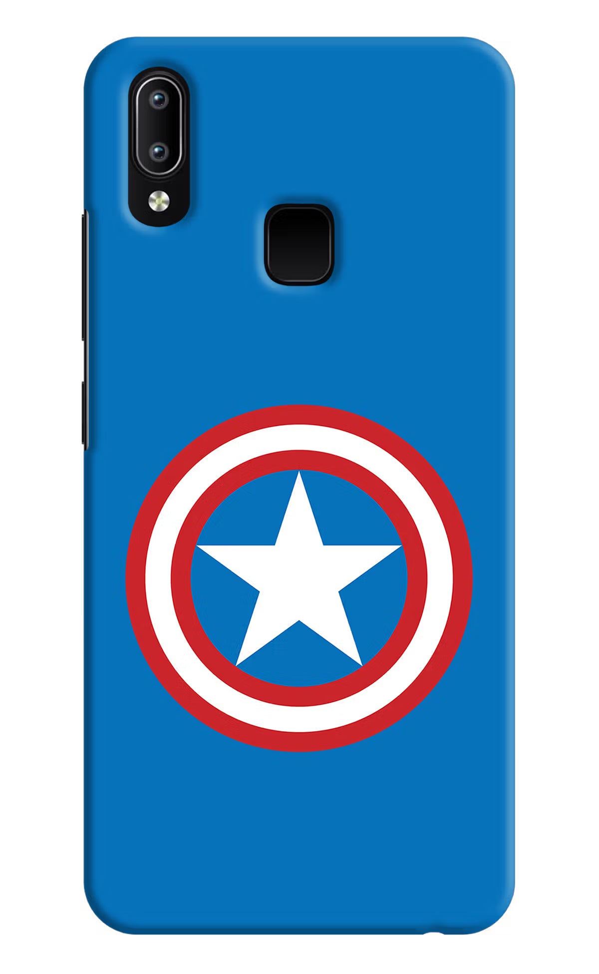 Captain America Logo Vivo Y91/Y93/Y95 Hard Case Back Cover by Casekaro