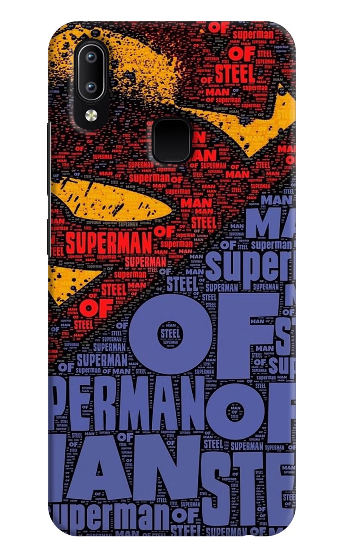 Superman Vivo Y91/Y93/Y95 Hard Case Back Cover by Casekaro