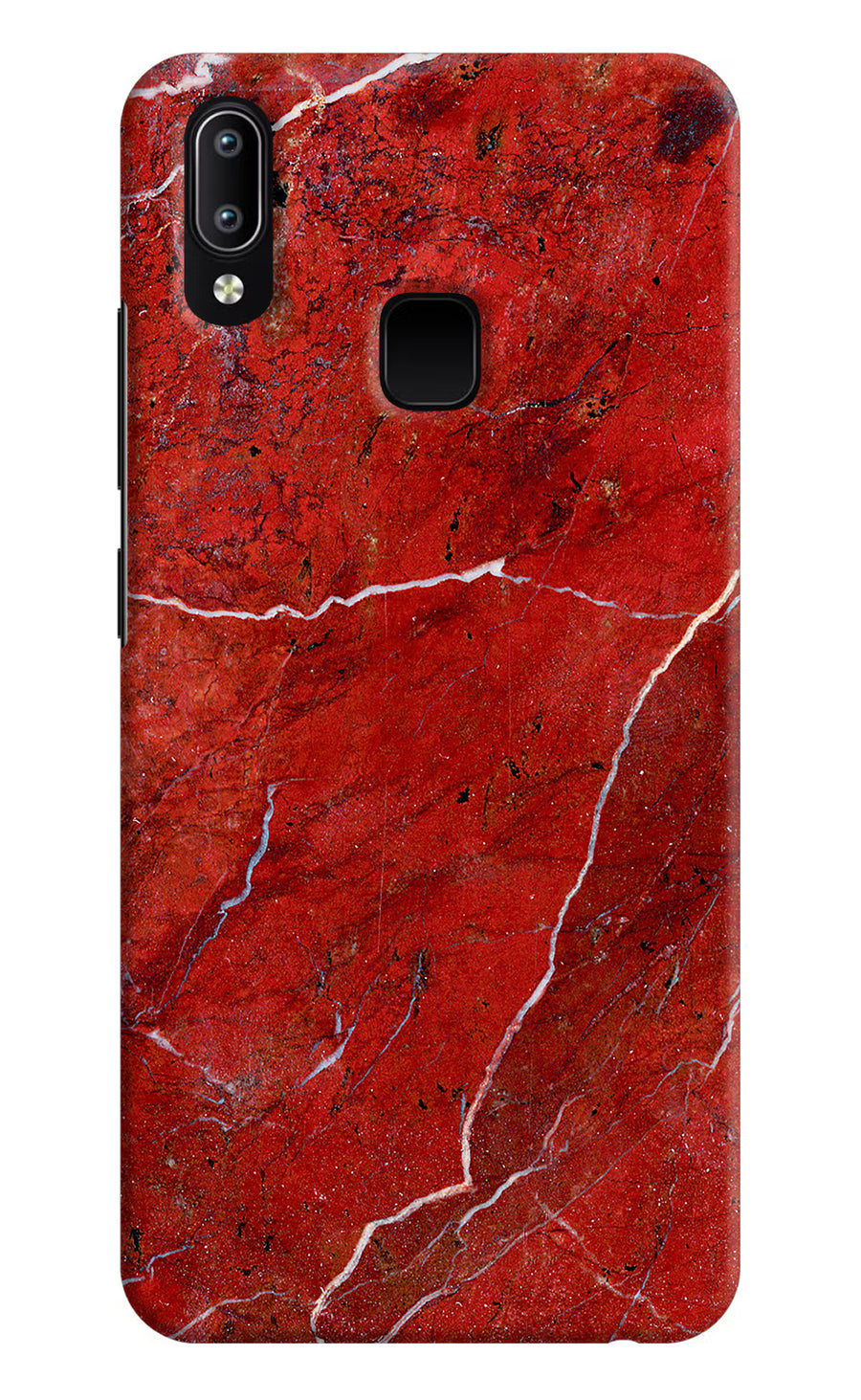 Red Marble Design Vivo Y91/Y93/Y95 Back Cover, Hard case