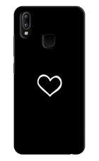 Heart Vivo Y91/Y93/Y95 Hard Case Back Cover by Casekaro