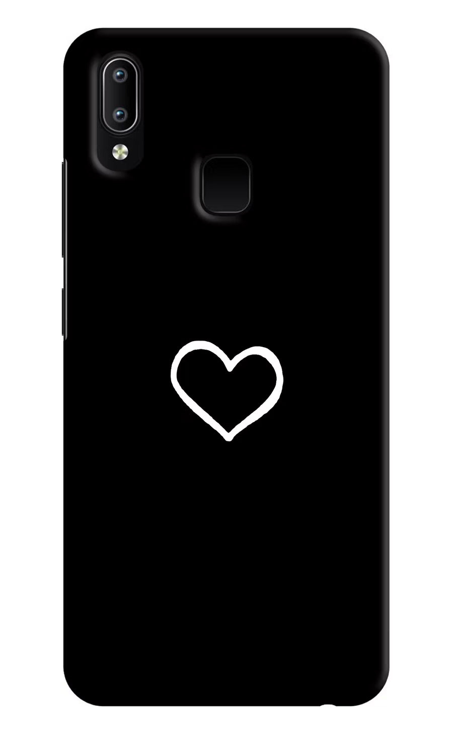 Heart Vivo Y91/Y93/Y95 Back Cover, Hard case