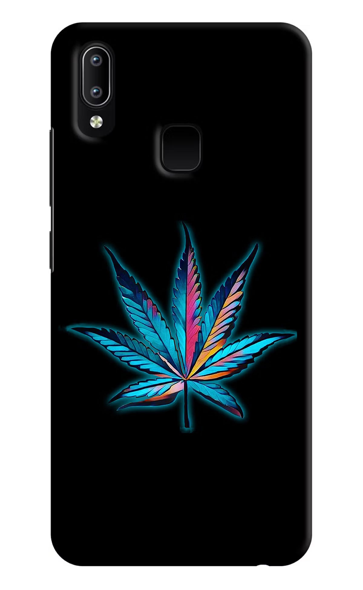 Weed Vivo Y91/Y93/Y95 Hard Case Back Cover by Casekaro