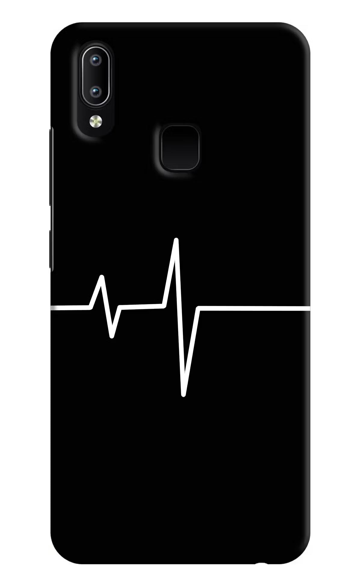 Heart Beats Vivo Y91/Y93/Y95 Hard Case Back Cover by Casekaro