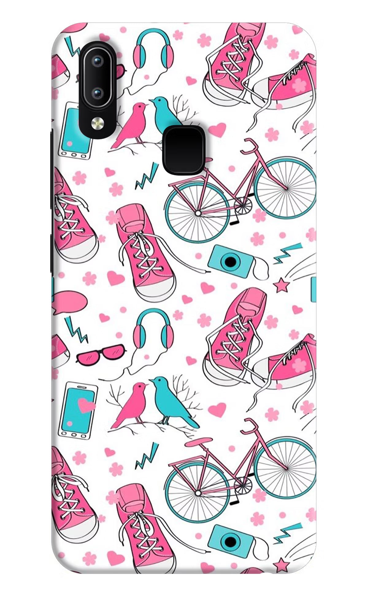 Artwork Vivo Y91/Y93/Y95 Hard Case Back Cover by Casekaro