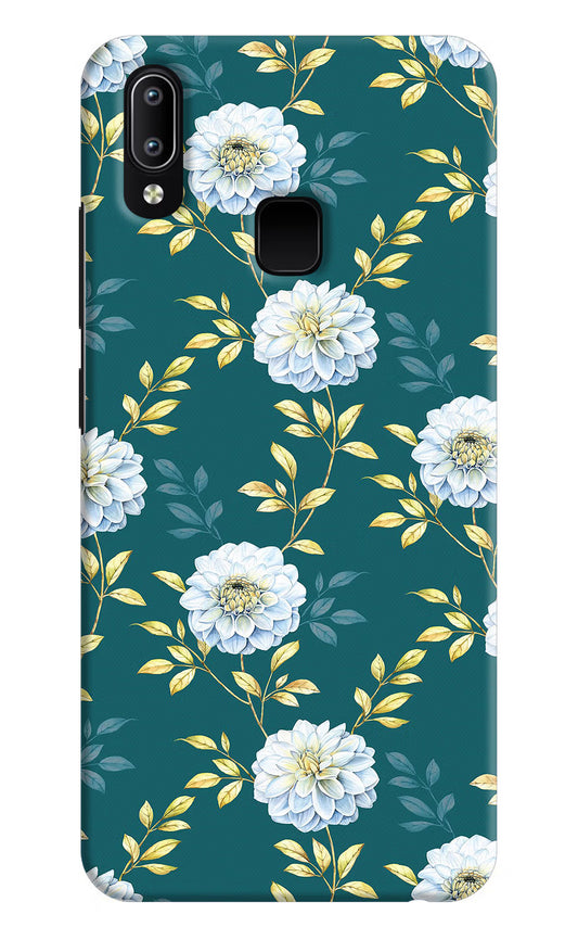 Flowers Vivo Y91/Y93/Y95 Hard Case Back Cover by Casekaro