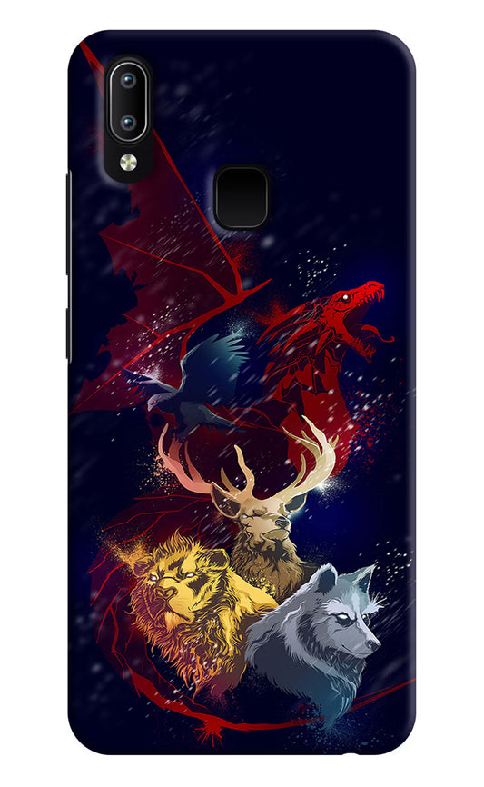 Game Of Thrones Vivo Y91/Y93/Y95 Hard Case Back Cover by Casekaro