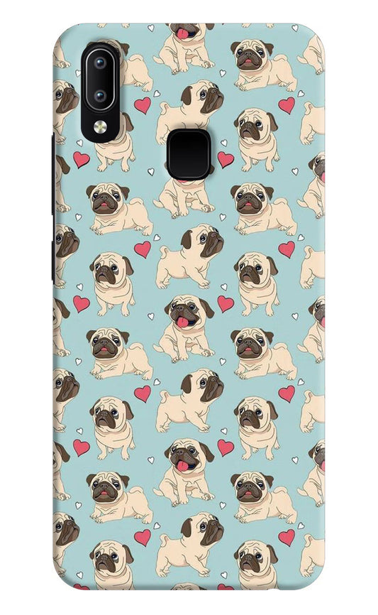Pug Dog Vivo Y91/Y93/Y95 Hard Case Back Cover by Casekaro