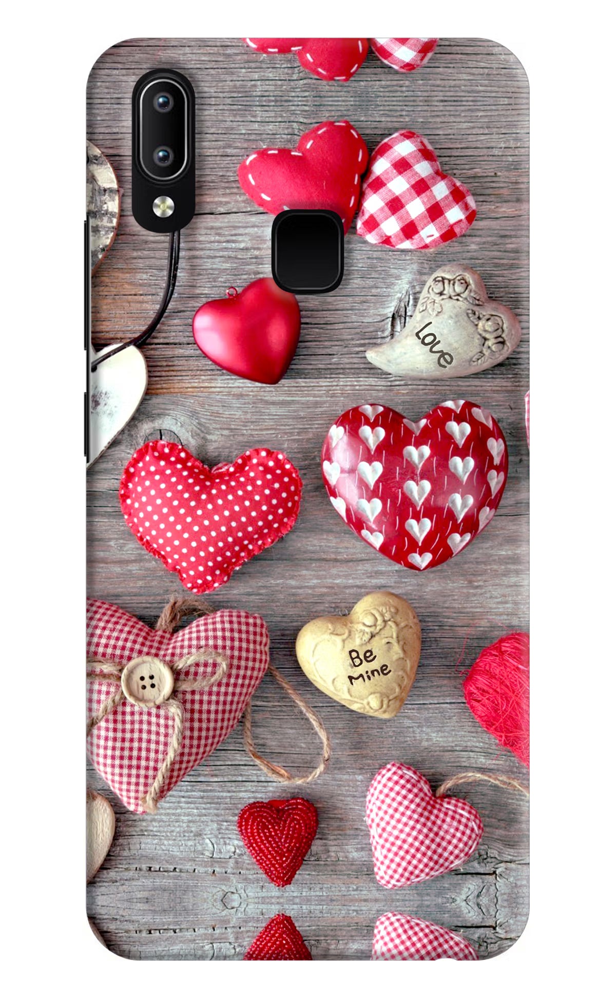 Love Wallpaper Vivo Y91/Y93/Y95 Hard Case Back Cover by Casekaro