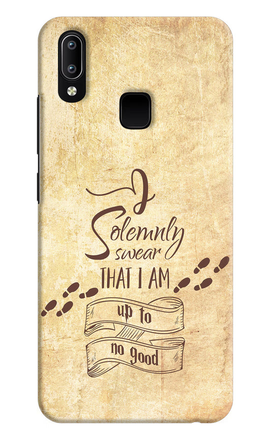 I Solemnly swear that i up to no good Vivo Y91/Y93/Y95 Hard Case Back Cover by Casekaro