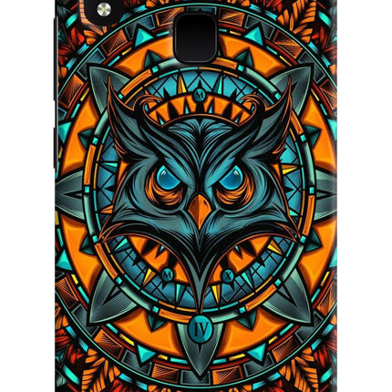 Angry Owl Art Vivo Y91/Y93/Y95 Hard Case Back Cover by Casekaro