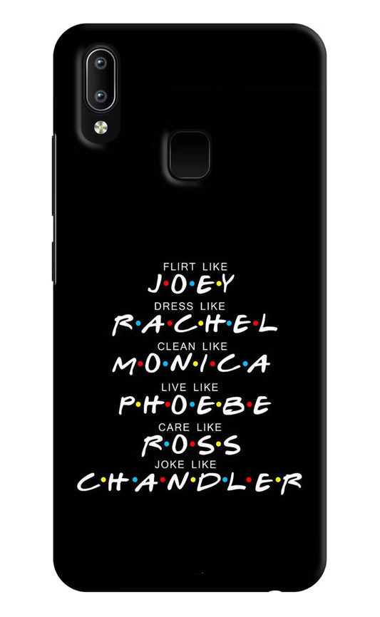 FRIENDS Character Vivo Y91/Y93/Y95 Hard Case Back Cover by Casekaro