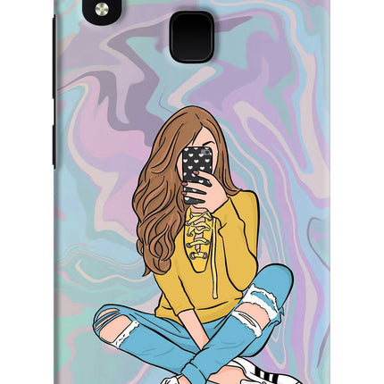 Selfie Girl Vivo Y91/Y93/Y95 Hard Case Back Cover by Casekaro