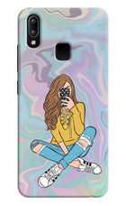 Selfie Girl Vivo Y91/Y93/Y95 Hard Case Back Cover by Casekaro