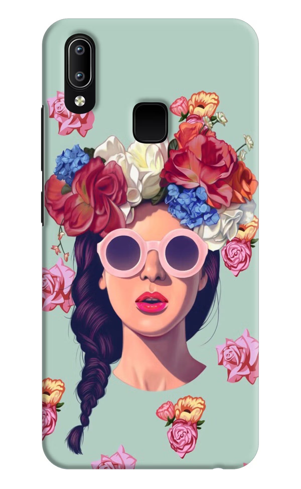 Pretty Girl Vivo Y91/Y93/Y95 Hard Case Back Cover by Casekaro