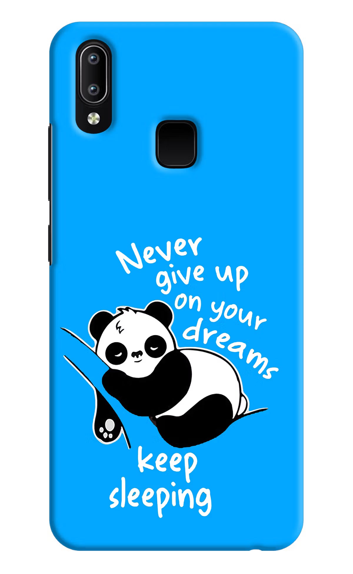 Keep Sleeping Vivo Y91/Y93/Y95 Hard Case Back Cover by Casekaro