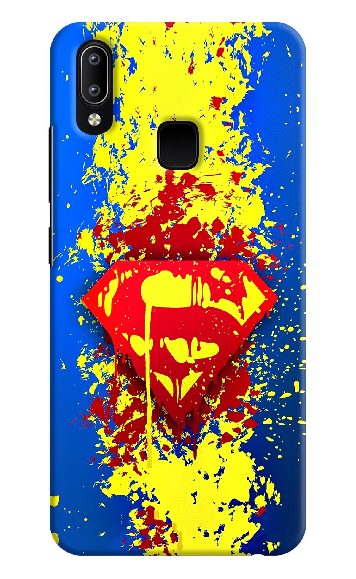 Superman logo Vivo Y91/Y93/Y95 Hard Case Back Cover by Casekaro
