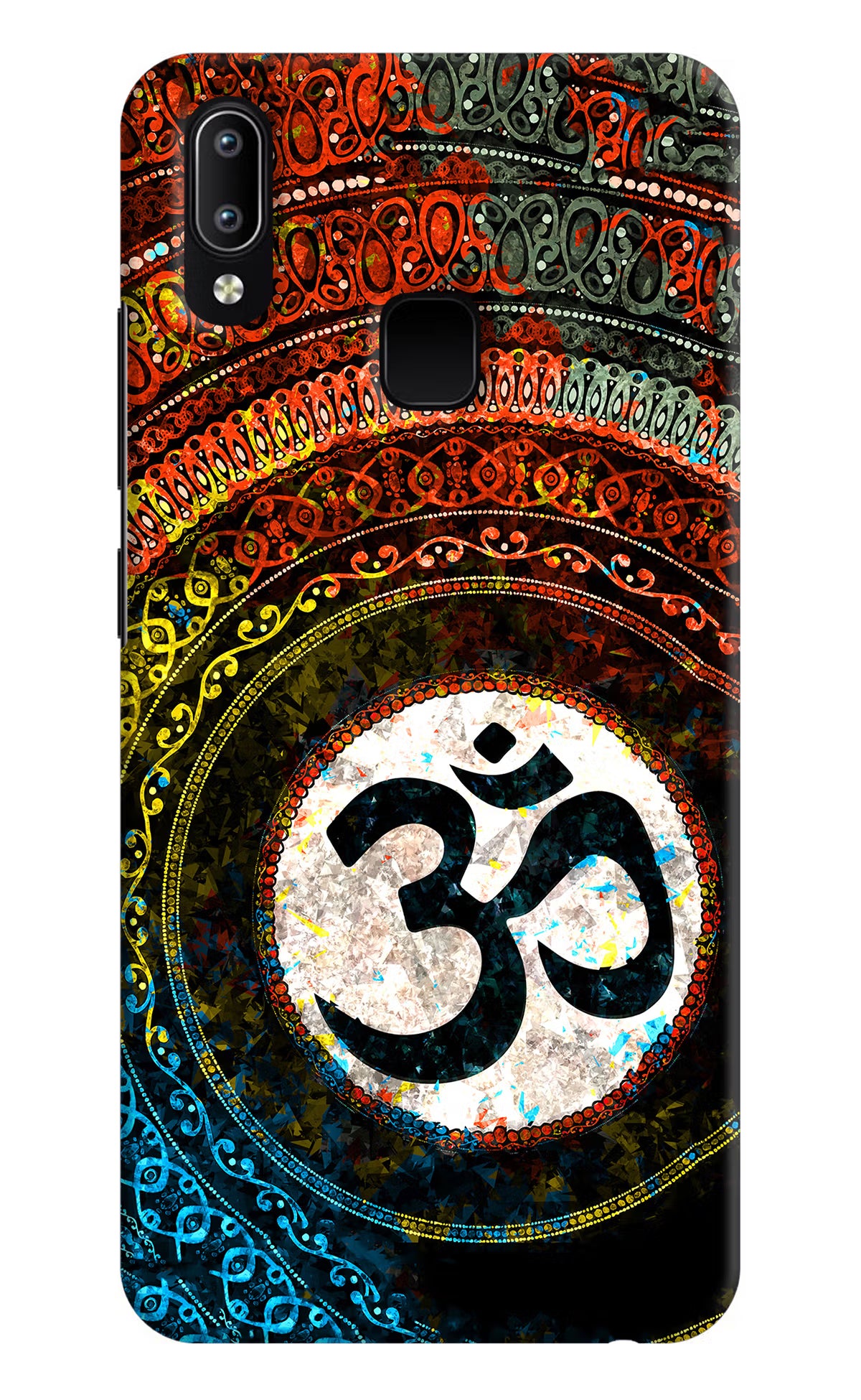 Om Cultural Vivo Y91/Y93/Y95 Hard Case Back Cover by Casekaro