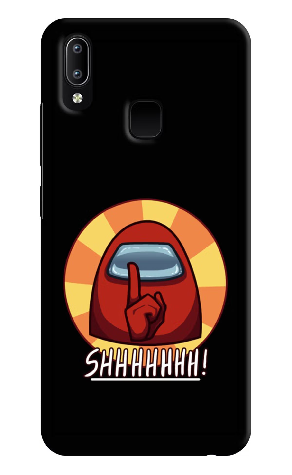 Among Us Shhh! Vivo Y91/Y93/Y95 Hard Case Back Cover by Casekaro