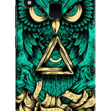 Green Owl Vivo Y91/Y93/Y95 Hard Case Back Cover by Casekaro