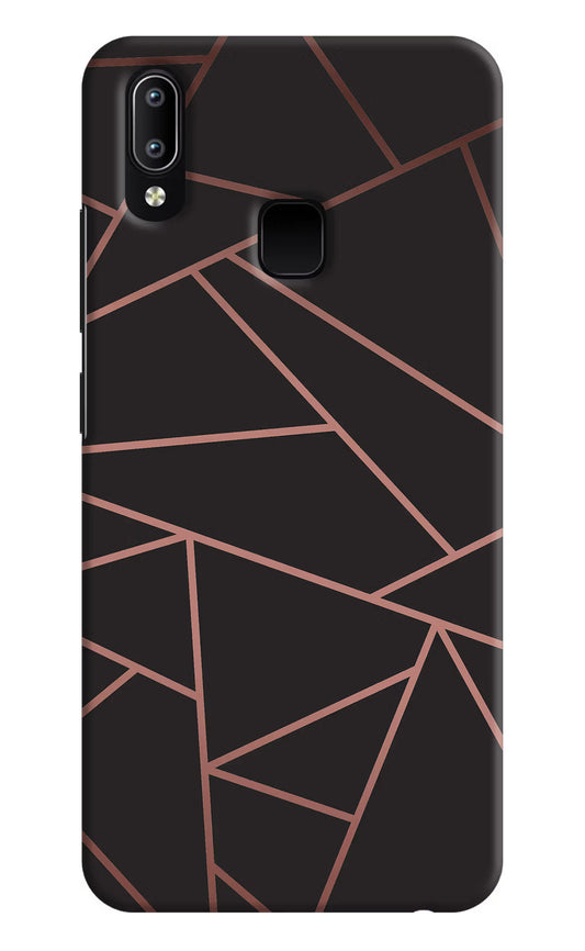 Geometric Pattern Vivo Y91/Y93/Y95 Hard Case Back Cover by Casekaro