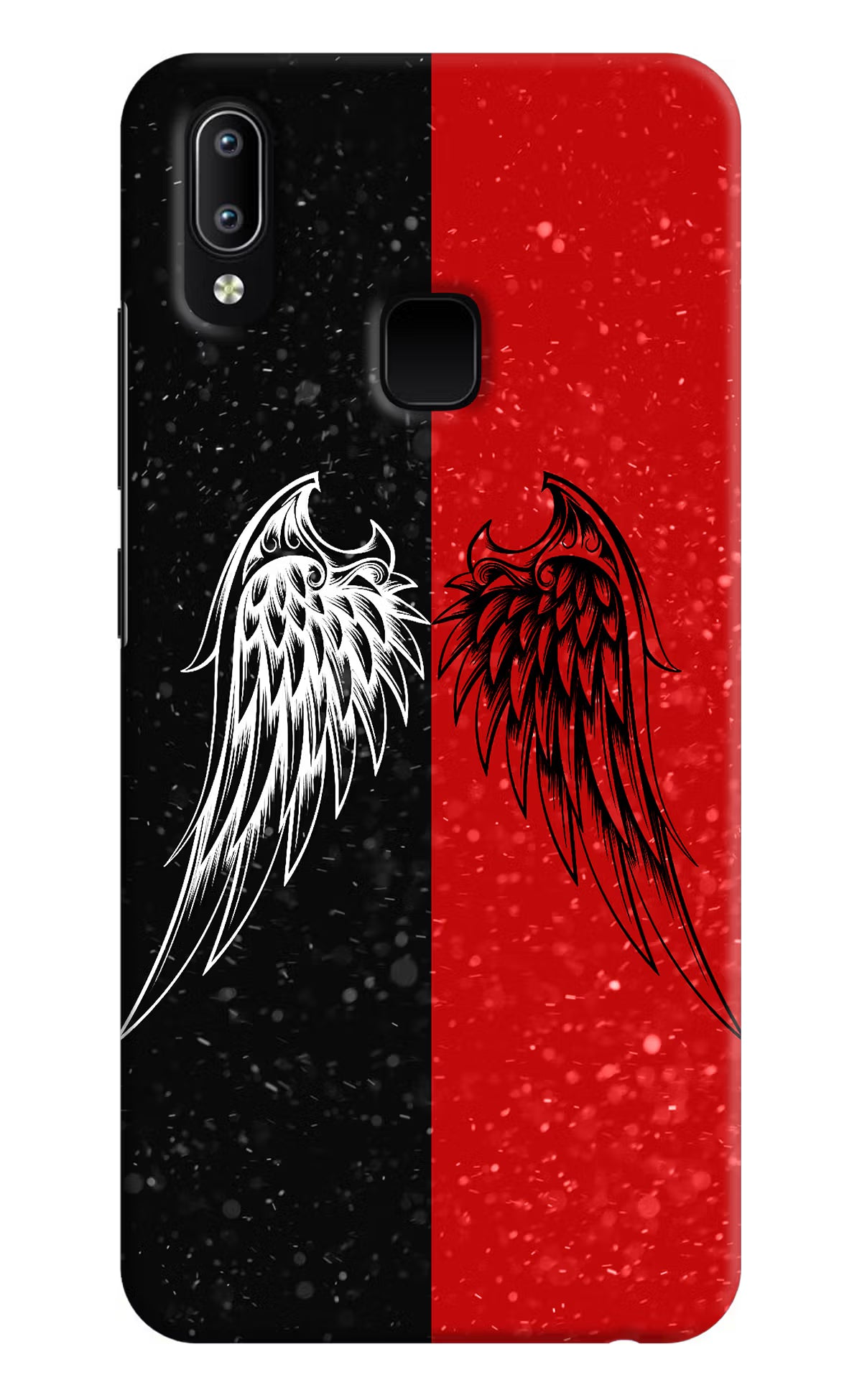Wings Vivo Y91/Y93/Y95 Hard Case Back Cover by Casekaro