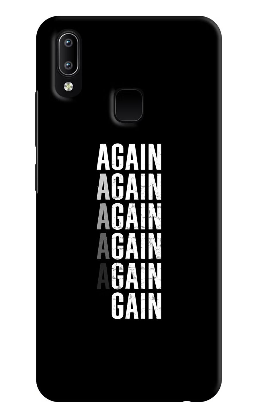 Again Again Gain Vivo Y91/Y93/Y95 Back Cover, Hard case