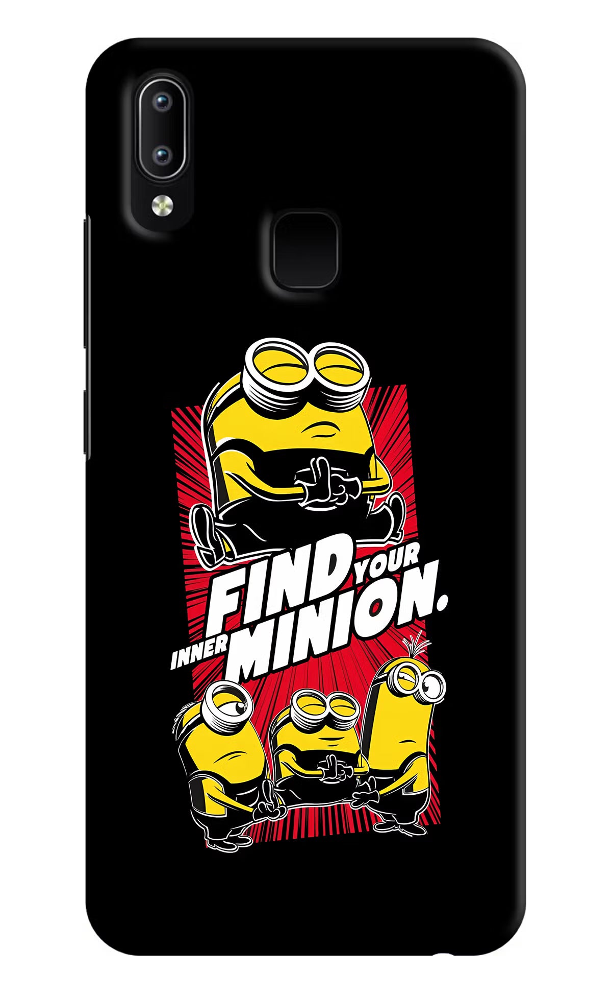 Find your inner Minion Vivo Y91/Y93/Y95 Hard Case Back Cover by Casekaro