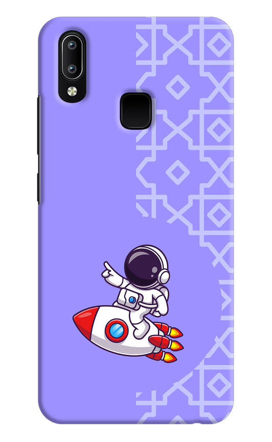 Cute Astronaut Vivo Y91/Y93/Y95 Hard Case Back Cover by Casekaro