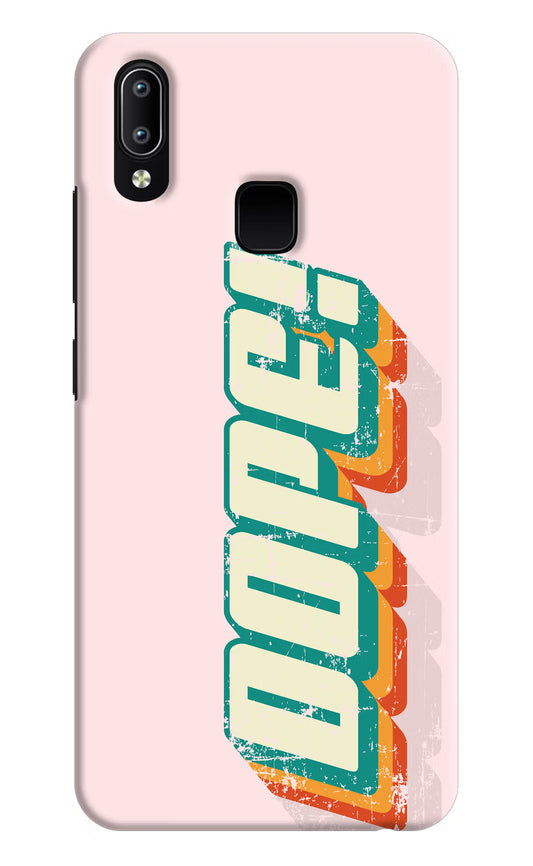 Dope Vivo Y91/Y93/Y95 Hard Case Back Cover by Casekaro